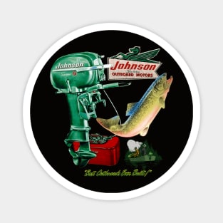 Johnson Vintage Outboard Motors Magnet